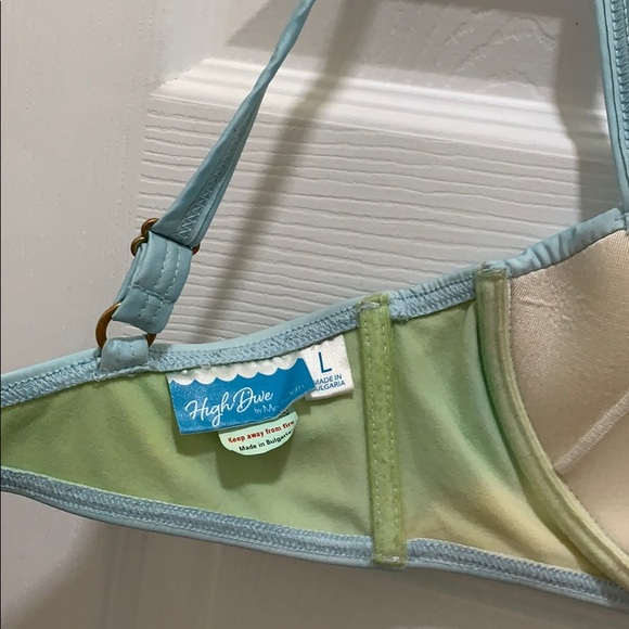 ModCloth Rare Unicorn Bikini Swim Top Size Large - Picture 4 of 4